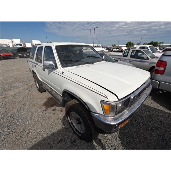 TOYOTA 4RUNNER 1990 O/S T-DONATION