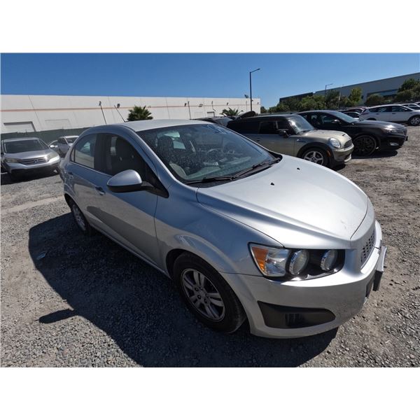 CHEV SONIC 2016 T