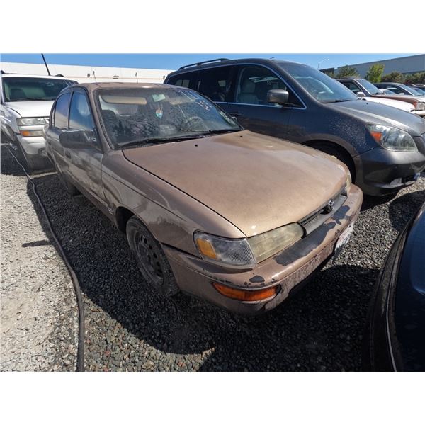 TOYOTA COROLLA 1993 ADT-SALV/DON