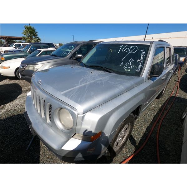 JEEP PATRIOT 2011 ADT-DONATION