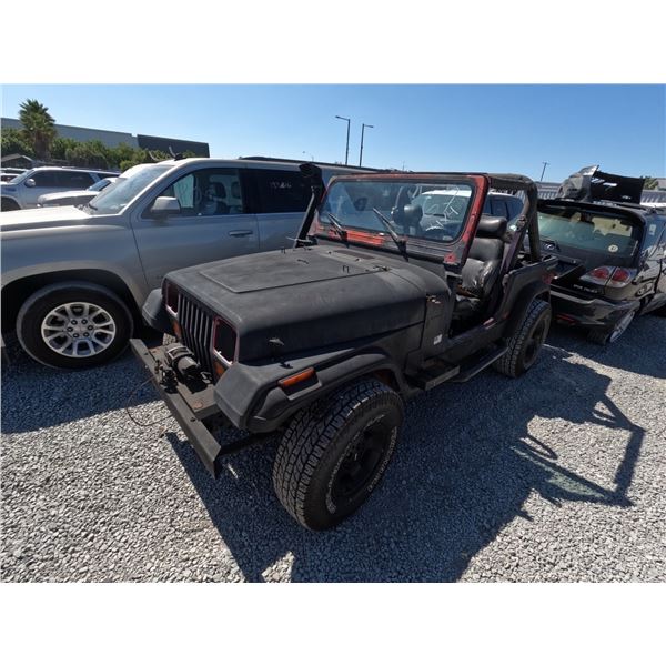 JEEP WRANGLER 1990 L/S