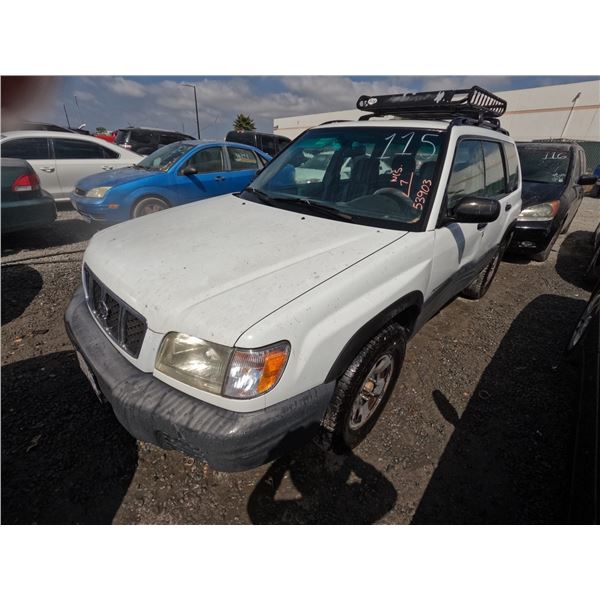 SUBARU FORESTER 2002 T-DONATION