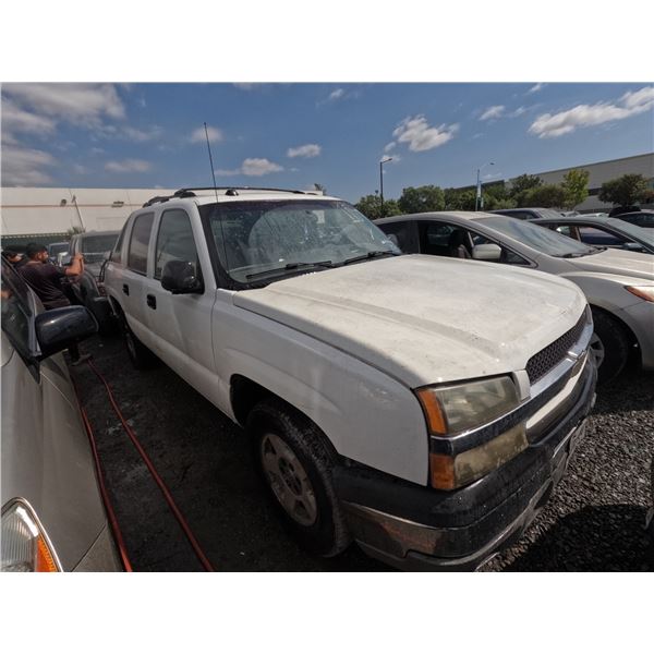 CHEV AVALANCHE 2004 ADT/DON/EXPORT