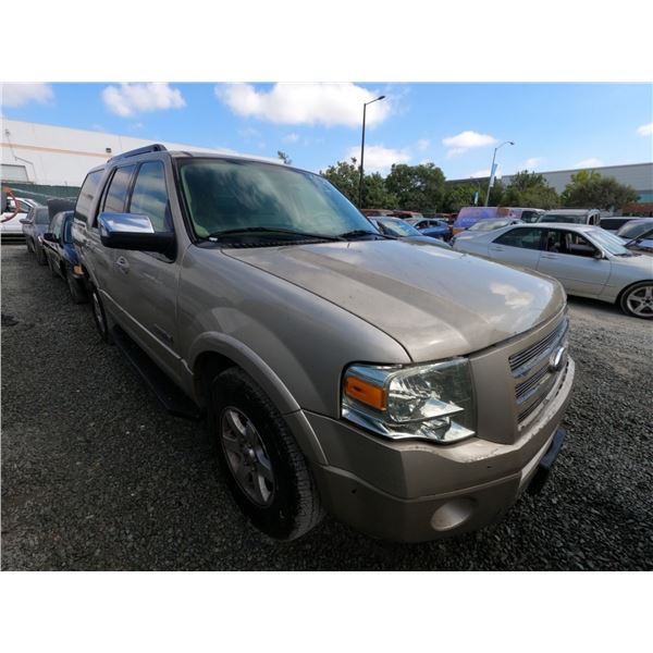 FORD EXPEDITION 2007 SALV T/DONATION