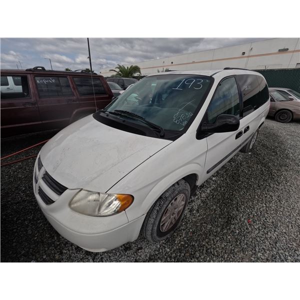 DODGE GR CARAVAN 2005 T-DONATION