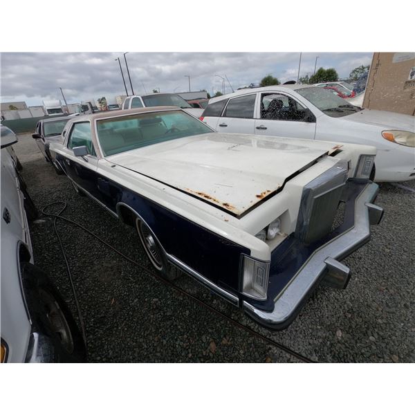 LINCOLN CONTINENTAL 1979 ADT-DONATION