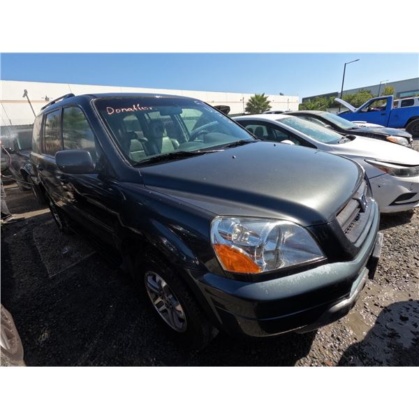 HONDA PILOT 2005 T-DONATION
