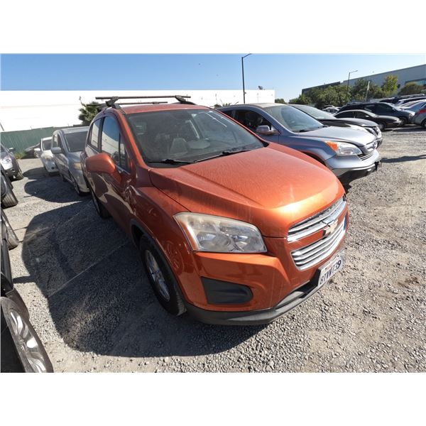 CHEVROLET TRAX 2016 T
