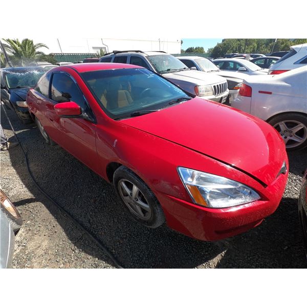 HONDA ACCORD 2005 SALV T/DONATION
