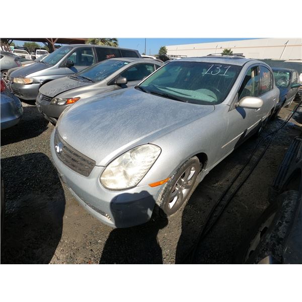 INFINITI G35 2006 ADT/DON/EXPORT
