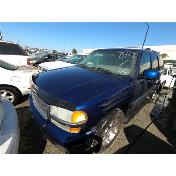 GMC YUKON 2002 T-DONATION