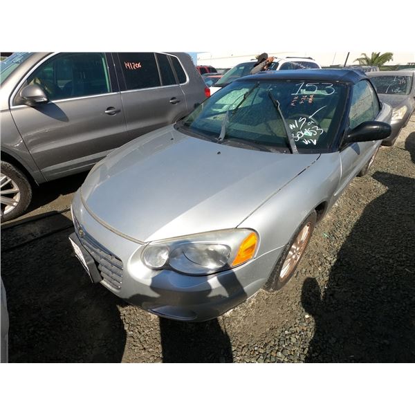 CHRYSLER SEBRING 2005 T-DONATION