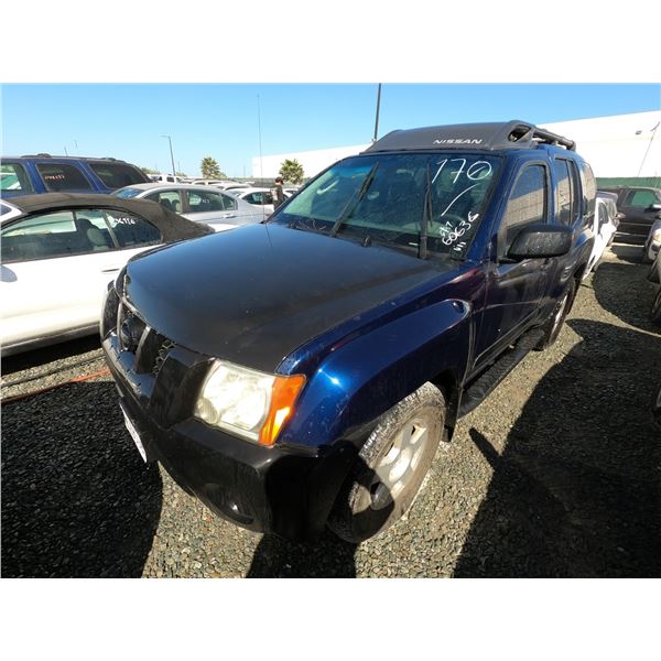NISSAN XTERRA 2006 SALV T/DONATION
