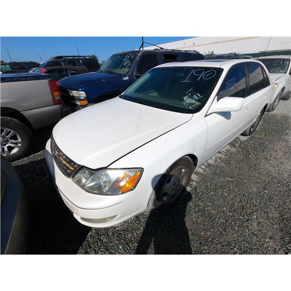 TOYOTA AVALON 2004 ADT-DONATION