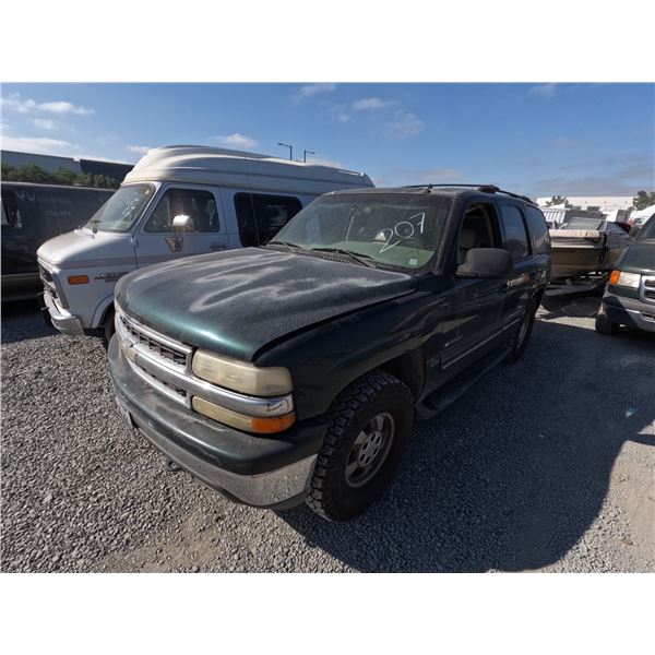 CHEV TAHOE 2002 T-DONATION