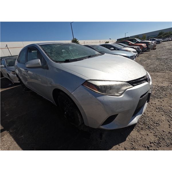 TOYOTA COROLLA 2016 T-DONATION