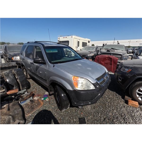 HONDA CRV 2004 JUNK RECEIPT