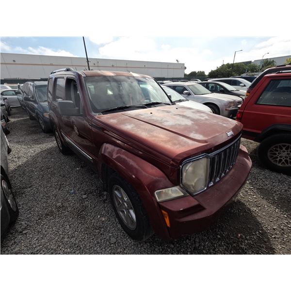 JEEP LIBERTY 2008 O/S-TITLE