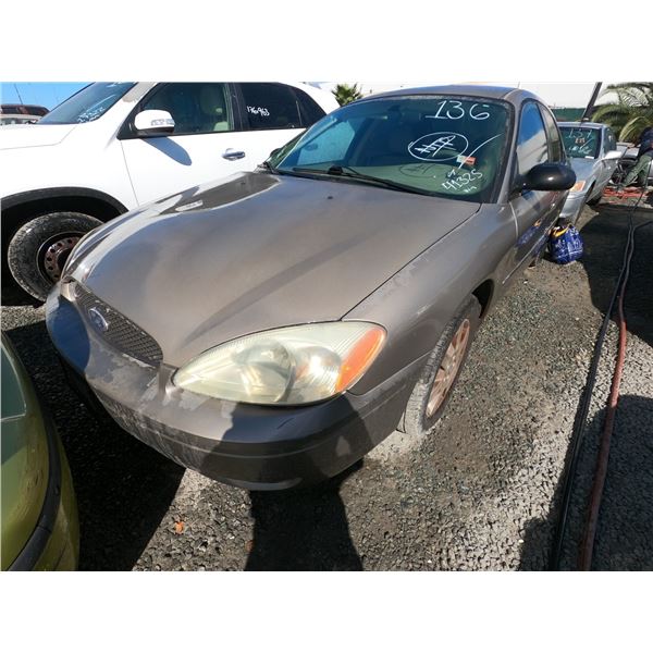 FORD TAURUS 2007 T-DONATION