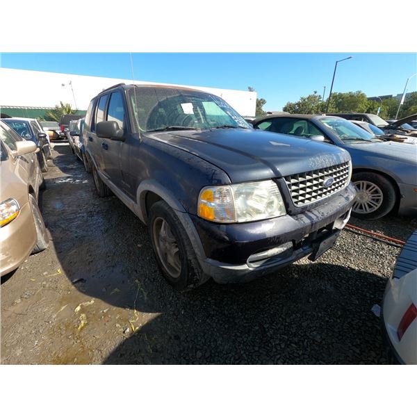 FORD EXPLORER 2002 SALV T/DONATION