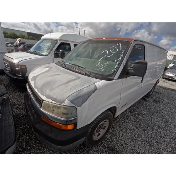 CHEV EXPRESS 2003 ADT-DONATION