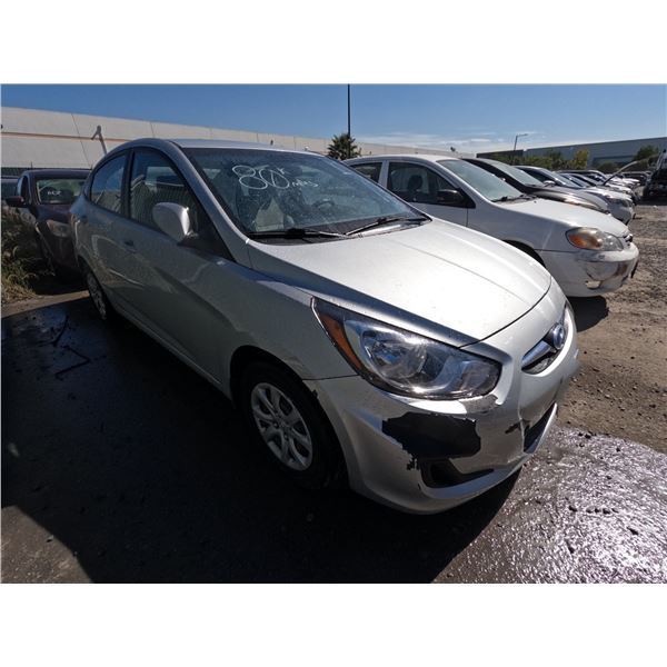 HYUNDAI ACCENT 2012 T-DONATION