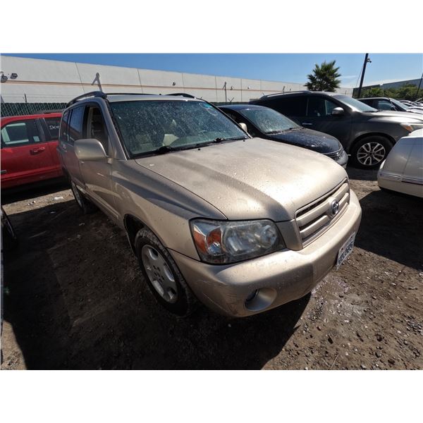 TOYOTA HIGHLANDER 2006 T-DONATION