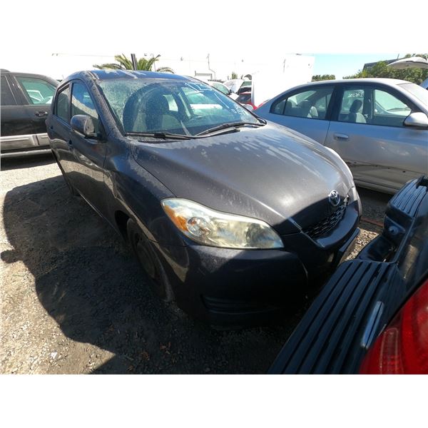 TOYOTA MATRIX 2009 T-DONATION