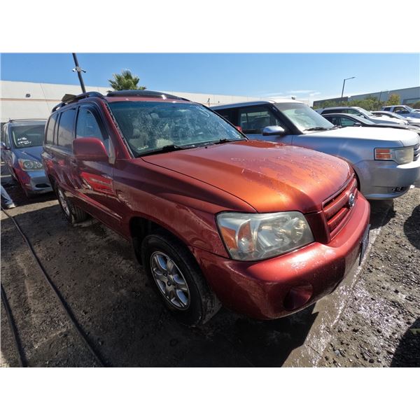 TOYOTA HIGHLANDER 2006 T-DONATION