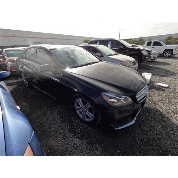 MERCEDES E CLASS 2015 T-2 DAYS