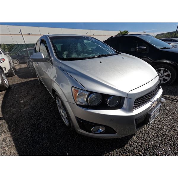 CHEV SONIC 2014 T-DONATION