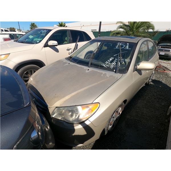 HYUNDAI ELANTRA 2010 T-DONATION