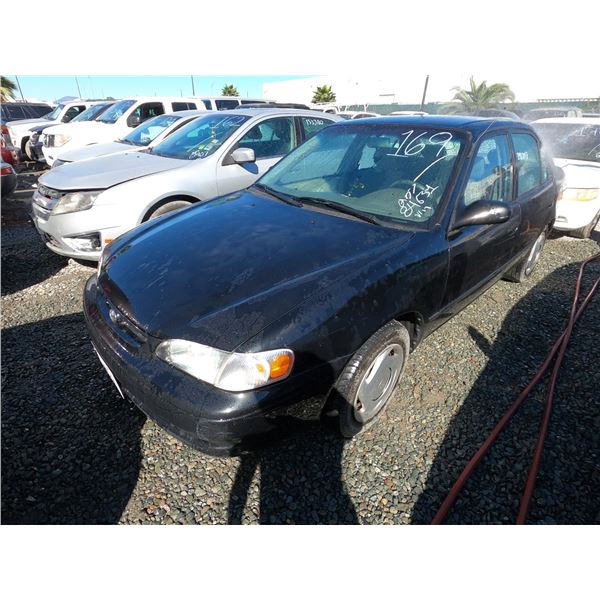 TOYOTA COROLLA 2000 ADT-DONATION