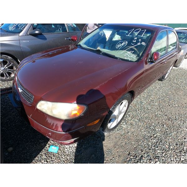 INFINITI I35 2002 ADT-DONATION