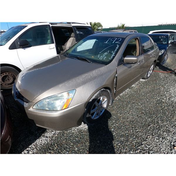 HONDA ACCORD 2003 T-DONATION