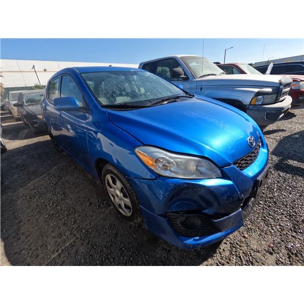 TOYOTA MATRIX 2009 SALV T/DONATION
