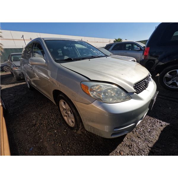 TOYOTA MATRIX 2003 T-DONATION