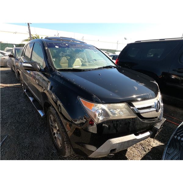 ACURA MDX 2009 T-DONATION