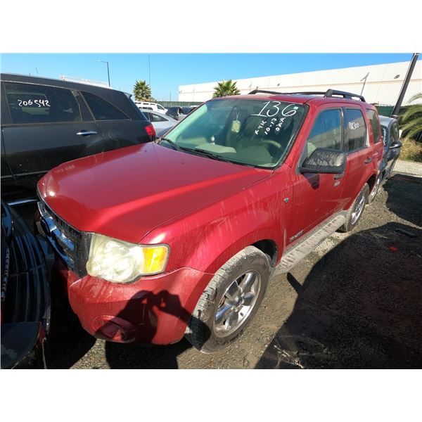 FORD ESCAPE 2008 T-DONATION