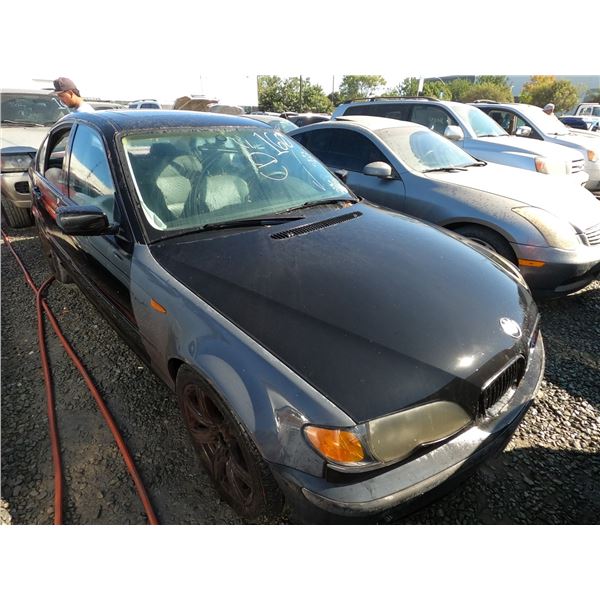 BMW 325I 2002 SALV T/DONATION