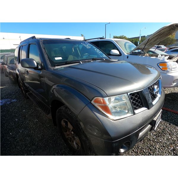 NISSAN PATHFINDER 2007 T-DONATION