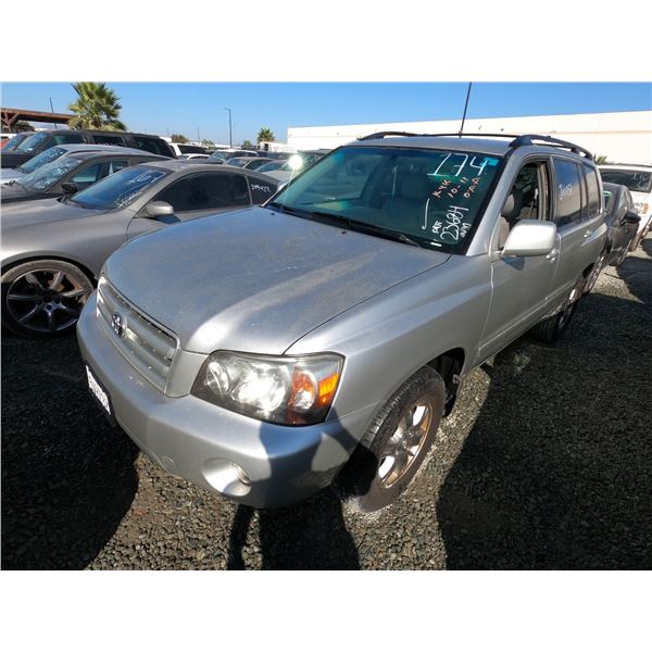 TOYOTA HIGHLANDER 2006 ADT-DONATION