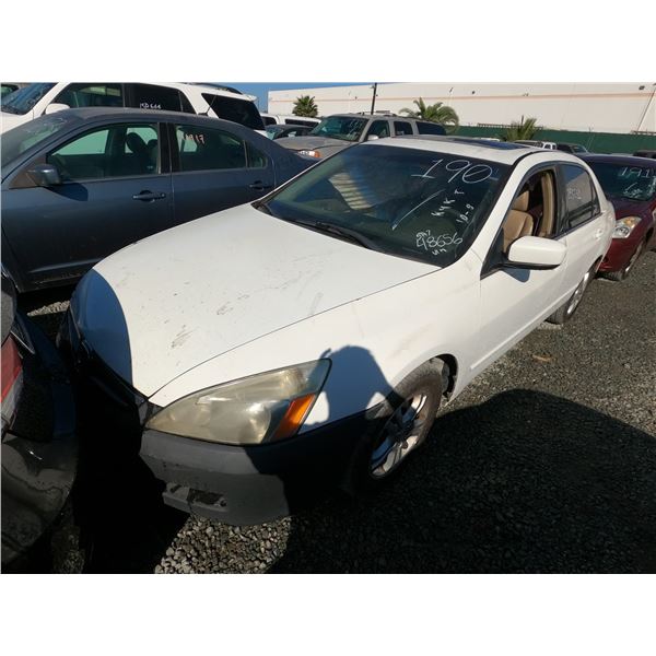 HONDA ACCORD 2006 SALV T/DONATION