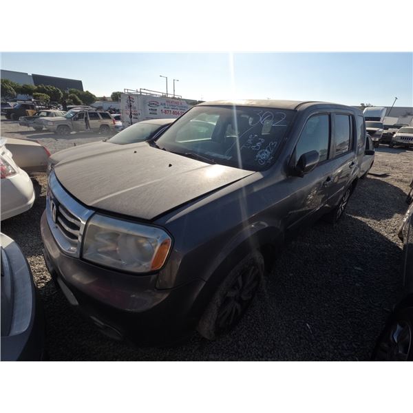HONDA PILOT 2014 T-DONATION