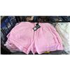 Image 1 : NORTHWESTERN PINK ATHLETIC SHORTS *SIZE SMALL, MEDIUM, LARGE, EXTRA LARGE - APPROX. 25 PAIRS*