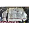 Image 2 : STREETWEAR SOCIETY WHITE SWEATERS *SIZE SMALL, MEDIUM - APPROX. 9 PCS*