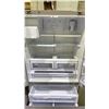 Image 2 : SAMSUNG STAINLESS STEEL FRENCH DOOR FRIDGE WITH ROLLOUT FREEZER & WATER/ICE DISPENSER 36"W