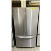 Image 1 : SAMSUNG STAINLESS STEEL FRENCH DOOR FRIDGE WITH ROLLOUT FREEZER 36"W