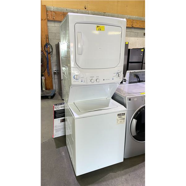 GE STACKING WASHER & DRYER SET