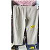 Image 2 : REFUGE ATHLETICS WIDE LEG GREY SWEATPANTS *SIZE LARGE - 1 PAIR*